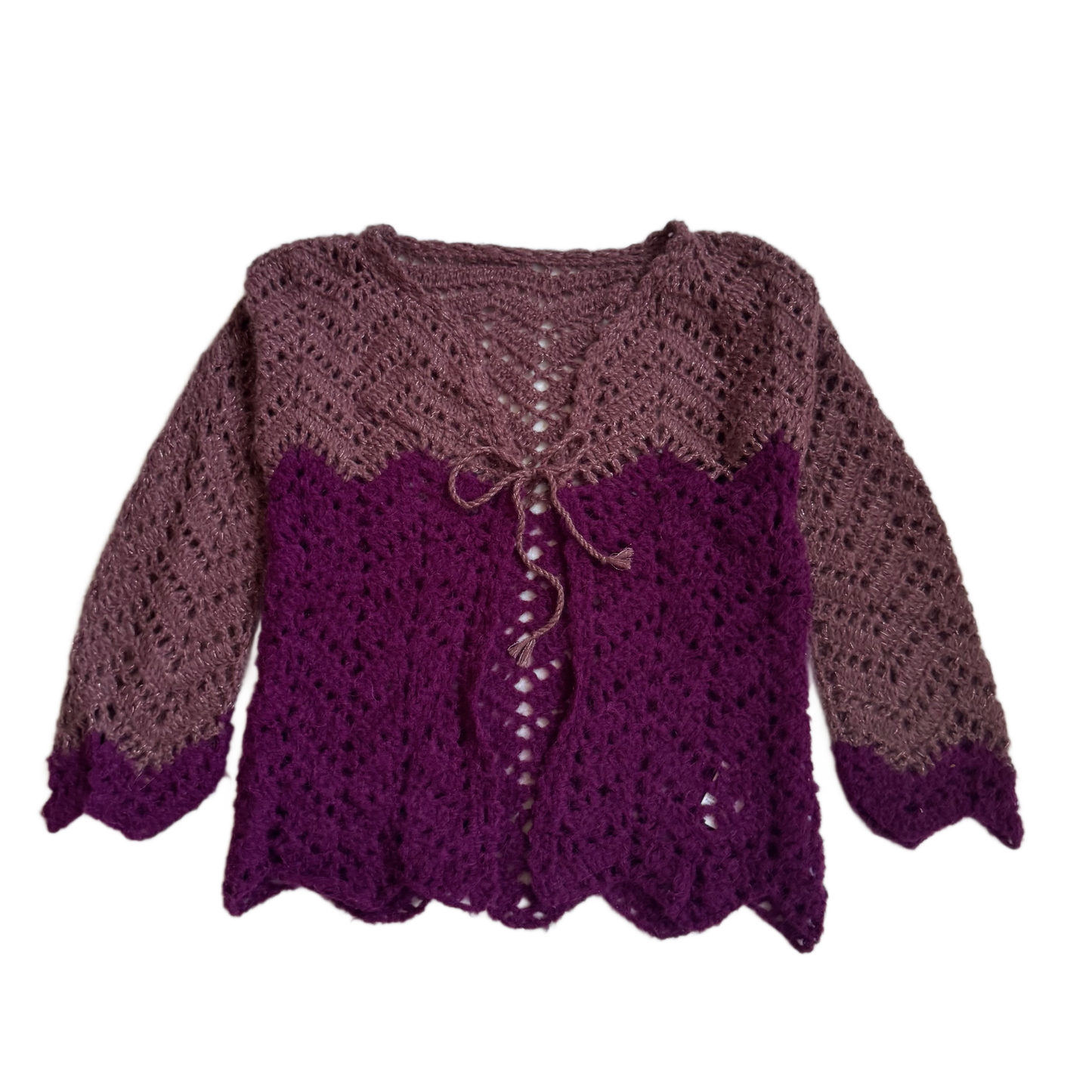 Cardigan croșetat