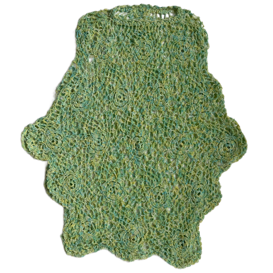 Poncho croșetat