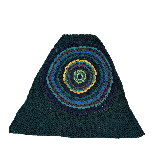 Poncho croșetat