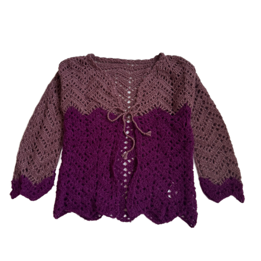Cardigan croșetat